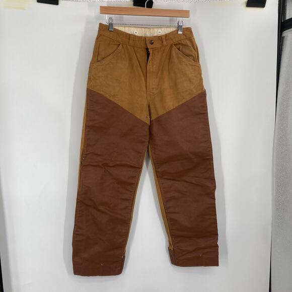 Vintage Trailmate Trigg Brown Brruah Field Canvas Outdoor Pants Men’s 30x28 - Picture 1 of 12